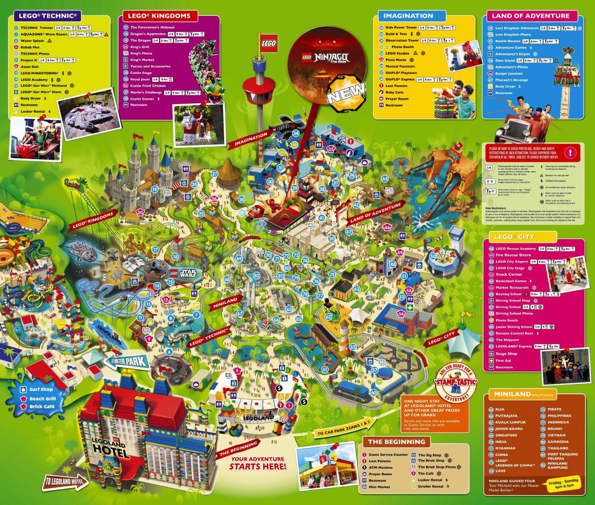 kaart van lego maleisië