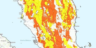 Geologiese kaart van maleisië