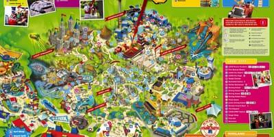 Kaart van lego maleisië