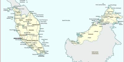 Maleisië kaart app